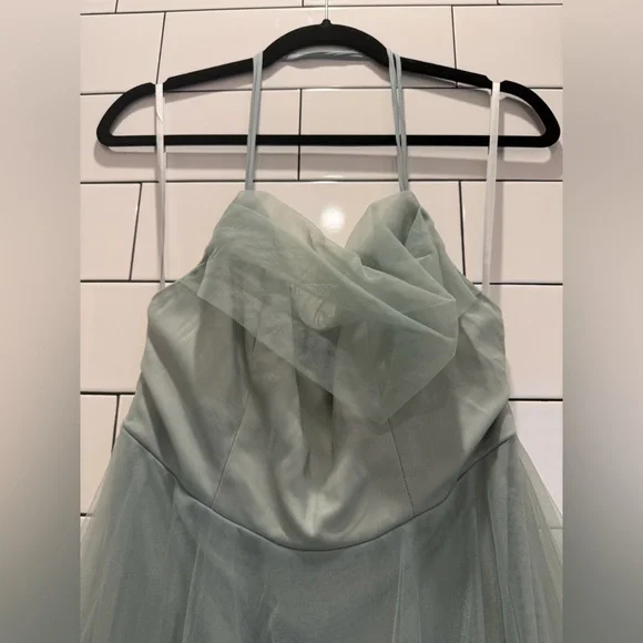 NWT - Hello Molly Tulle Gown in Sage - Picture 5 of 16